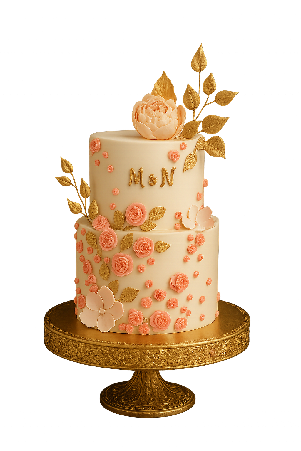 Custom cake 5 كيكة زواج